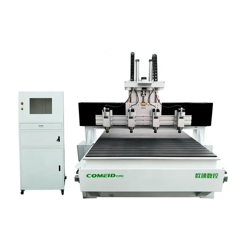 Multi Heads CNC wood carving machine for sale
