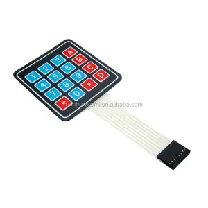 16 Teclas 4x4 Interruptor de Membrana Teclado 4x4 4*4 Matrix Array Matrix teclado en stock Rainbowsemi