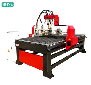 Good quality Cheap 1318 stone engraving 4th axis wood furniture making 3d cnc router for sale