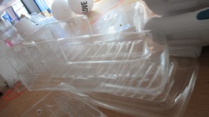 Hot bán PVC Hồ bơi bơm hơi Float ghế không khí trong suốt nệm cho bên nước - Product Image 6