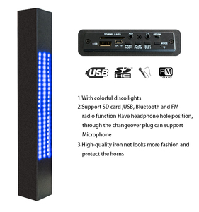 Sáng tạo Trung Quốc nhà sản xuất 2.1 đa phương tiện thức dậy gỗ tháp speaker với super bass - Product Image 5