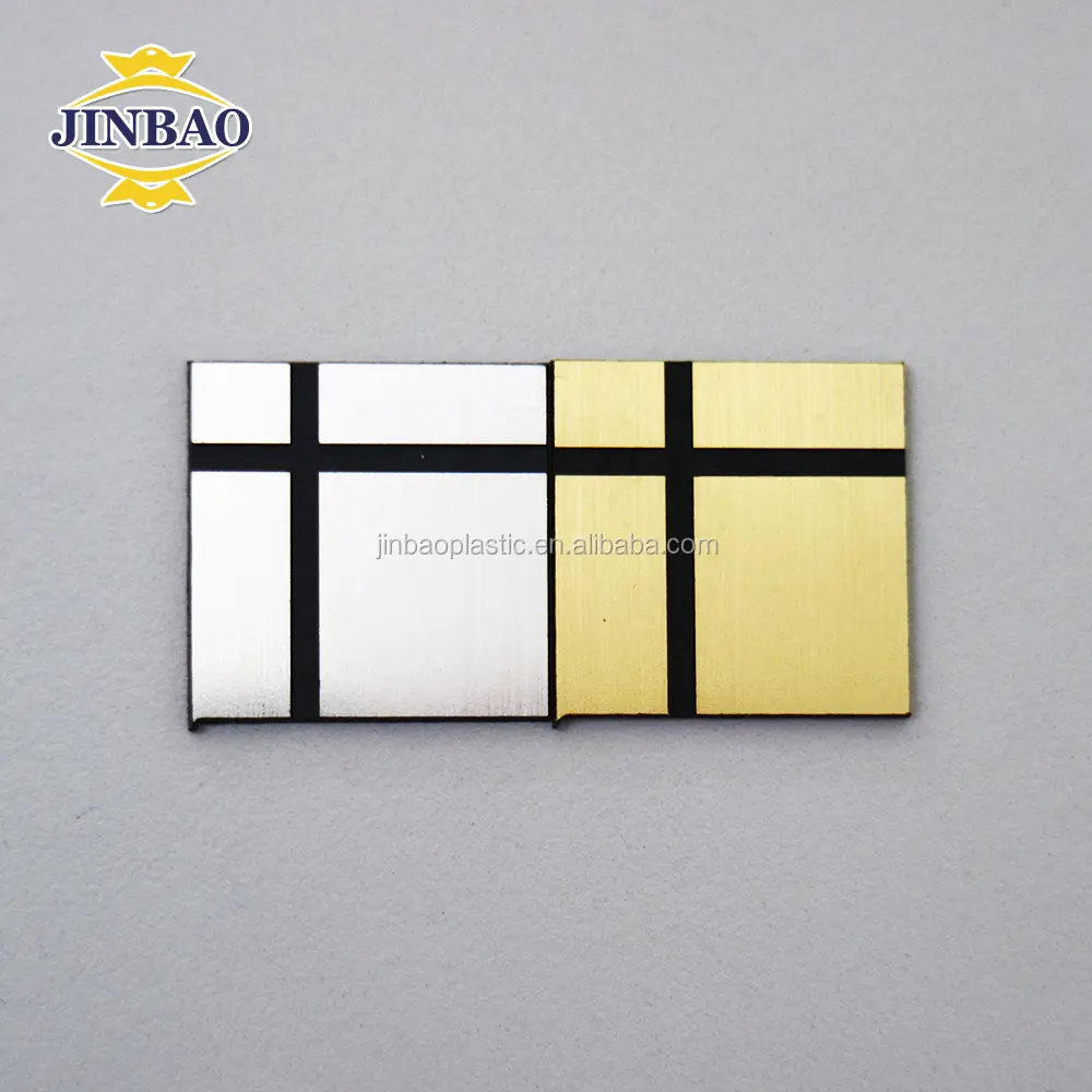 JINBAO Harga Pabrik 610X1200Mm Laser Mengukir Lembar Laminasi Abs