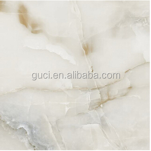 GUCI artificial white marble jade floor wall tiles building materials glossy dull finishing
