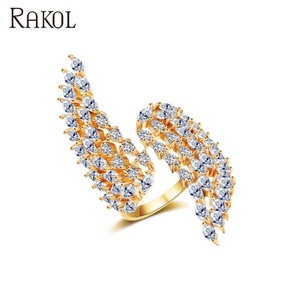 RAKOL RP190 <strong>Snake</strong> Shape <strong>Rings</strong> for Ladies <strong>Silver</strong> <strong>Rings</strong> Fashion Jewelry - Product Image 3