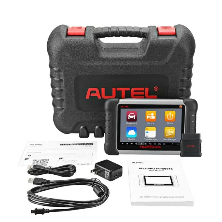 Scanner Autel Auto Universele Auto Scanner Voor Alle Auto 'S Autel MP808TS OBD2 Tpms Programmeur Voertuig Diagnostic Tool