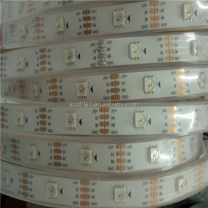 Tira de LED SMD 5050 RGB WS2813 IP67 de silicona, transmisión continua en puntos de ruptura, alto brillo - Product Image 5
