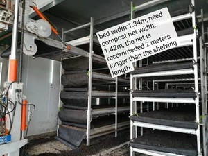 Nouveau filet de culture de champignons en polyéthylène noir réutilisable pour l'agriculture 2025, composants essentiels IoT PLC, 2500 microns, pour étagères de culture de champignons - Product Image 4