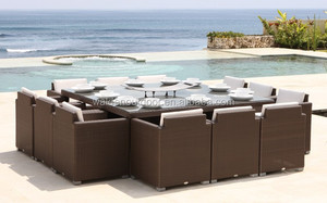 Exterior Patio jardín muebles directo de la fábrica de mimbre venta al por mayor pación muebles - Product Image 1