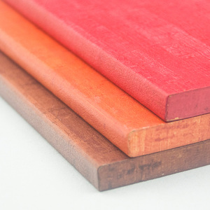 Nuevo diseño de alta calidad logotipo personalizado A5 de cuero de la PU cuaderno de tapa dura con borde de color - Product Image 2