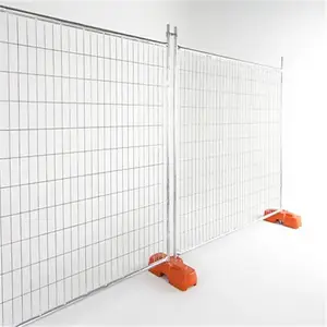 New Products white hot dip galvanized Welded Portable Barriers Fencing