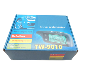 Hochwertiges Zweiwege-Auto alarmsystem TOMAHAWK TW-9010 mit LCD-Ferns tart Auto alarm TOMAHAWK TW9010