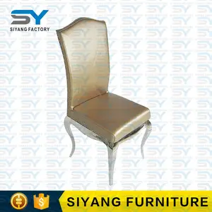 Modern rahat paslanmaz çelik ziyafet eyfel tel sandalye CY044