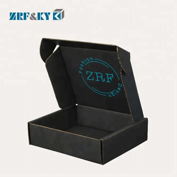 Custom Printed Recyclable Brown Corrugated Cardboard Carton Airplane Shipping Folding Paper Gift Box