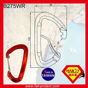 Light Functional Wire Gate Mountain Climbing Carabiner - Product Image 4