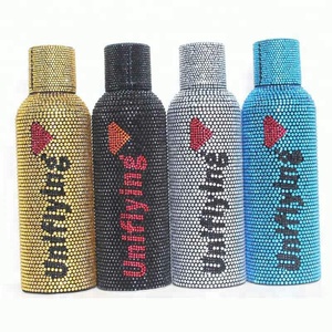 Autocollant en verre brillant à la mode sur bouteille de <span class=keywords><strong>vin</strong></span> Transfert de strass thermocollant - Product Image 1