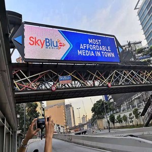 Çin üretici IP65 su geçirmez kabine smd2727xx hayvan led video işareti billboard