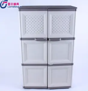 high quality modern design plastic drawer cabinet mould /storage cabinet mould