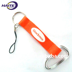 Floral bolsa senderismo mosquetón gancho <span class=keywords><strong>clip</strong></span> llavero lona de plástico primavera - Product Image 1