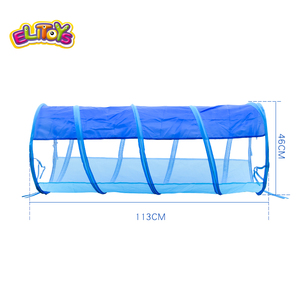 Tente de jeu pour enfants avec <span class=keywords><strong>Tunnel</strong></span> océan <span class=keywords><strong>piscine</strong></span> à balles avec panier cerceau pour tout-petits extérieur intérieur maison de jeux Pop up 3 en 1 pour enfants - Product Image 5