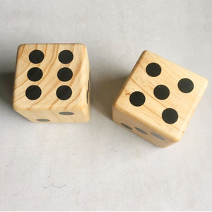 <strong>Custom</strong> Printed Wooden Dominoes <strong>Dice</strong> Game Set - Product Image 2