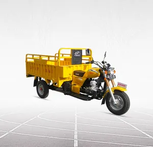 中国三轮车制造商出口货物 200cc 摩托车 Tuk tuk 三轮汽油三轮车