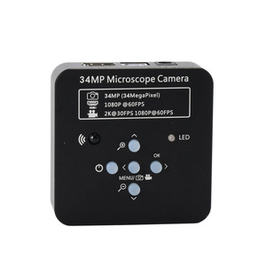 Caméra microscope HAYEAR 34MP HDMI + Microscope trinoculaire 1600X Microscope stéréo biologique pour réparation biologique et PCB