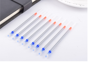 De alta calidad de barril de plástico de plata <span class=keywords><strong>recargable</strong></span> de la <span class=keywords><strong>pluma</strong></span> de plata marcador de cuero marca - Product Image 6