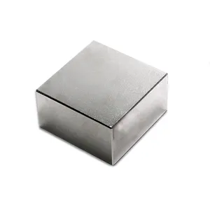 फैक्टरी प्रत्यक्ष बिक्री ndfeb 200mm अनुकूलन स्वीकार बड़ा ब्लॉक neodymium मैग्नेट बिक्री के लिए 2 "* 2" * 1"