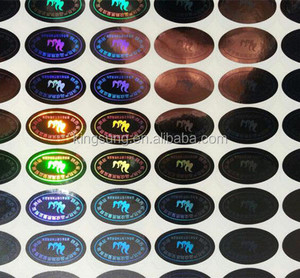Holograma 3d permanente prueba seguro etiqueta - Product Image 2