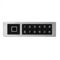 Fabbrica Trasversale Laterale Smart Office Porta In Vetro Touch Screen Finger Print Marchio Dito Password di Impronte Digitali Serratura di Codice