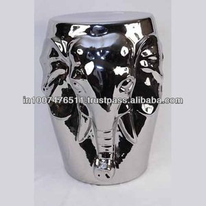 Tabouret en aluminium écologique de conception contemporaine Matériau métallique - Product Image 1