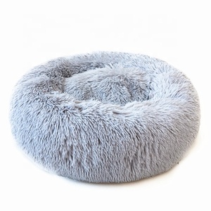 Cheap Wholesale 100% Polyester Material Super <strong>Soft</strong> Pet <strong>Bed</strong> Indoor <strong>Dog</strong> Cat Circular Nest <strong>Beds</strong> - Product Image 5