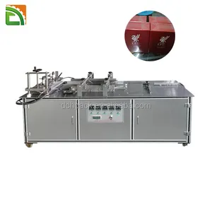 Semi automatic cellophane transparent film 3D packaging machine