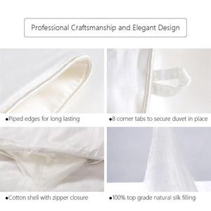 OEKO-TEX100 Sang Trọng Tất Cả Các Mùa 100% Lụa Tự Nhiên Sợi Dài Dâu Tằm Lụa Quilt Nữ Hoàng Kích Thước Lụa <span class=keywords><strong>Comforter</strong></span> - Product Image 2