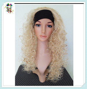 <span class=keywords><strong>Perruque</strong></span> <span class=keywords><strong>Hippie</strong></span> marron avec Moustache pour adulte, HPC-1209 - Product Image 2