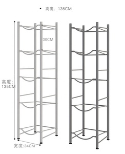 5 Tier Water <strong>Bottle</strong> <strong>Storage</strong> <strong>Rack</strong> Detachable Heavy Duty Water <strong>Bottle</strong> Cabby <strong>Rack</strong> Jug <strong>Rack</strong> - Product Image 2