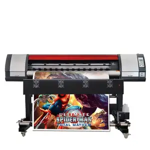 DX5 Plotter Ecosolvent Large Format Printing Machine Car Warp