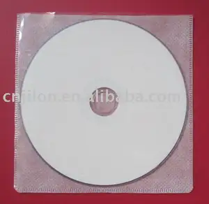 Einseitige Verpackung CD DVD Kunststoff PP Vlies hülle JL1PW für eine Disc