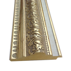 Cornice per foto con cornice in stile barocco di lusso con cornice in stile francese antico polistirolo oro cornice per specchio - Product Image 6