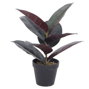 artificial potted landscape ficus/rubber plants/trees/bonsai