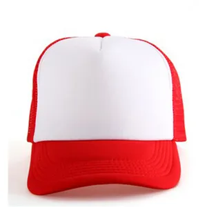 C010 Topi Bisbol 10 Warna Desain Kustom Topi Matahari Sublimasi Polos Katun Dewasa untuk Pencetakan Transfer Panas