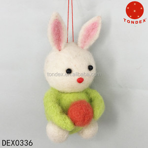 Modelli di alta qualità di lana modelli <span class=keywords><strong>animali</strong></span> di peluche del bambino di natale - Product Image 4