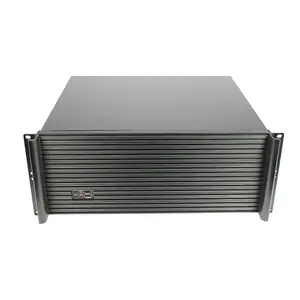 High Quality 4U <strong>Rackmount</strong> <strong>Chassis</strong> for Servers <strong>E-ATX</strong> Mainboard ATX PSU Compatibility Aluminum Front Panel Horizontal <strong>Support</strong> - Product Image 1