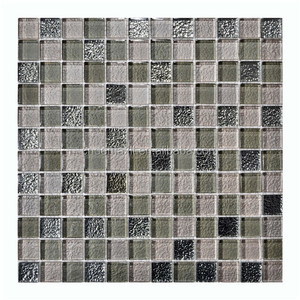 Precio al por mayor fácil limpieza cristal color azul <span class=keywords><strong>azulejo</strong></span> <span class=keywords><strong>mosaico</strong></span> - Product Image 6
