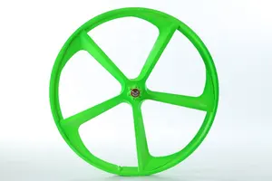 Offre Spéciale magnésium 5 rayons pignon fixe et vitesse unique avec FLIP FLOP HUB roue de jante de vélo 700C