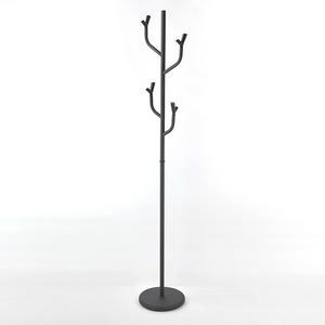 Porte-vêtements noir en forme d'arbre avec 4 crochets - Product Image 1