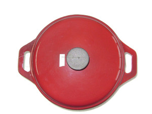 <span class=keywords><strong>26</strong></span> <span class=keywords><strong>cm</strong></span> fonte rouge <span class=keywords><strong>émaillé</strong></span> casserole - Product Image 4