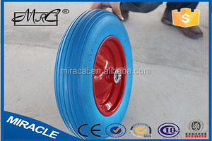 Ponction protéger 4.00-8 pu <span class=keywords><strong>roue</strong></span> de mousse utilisé pour <span class=keywords><strong>brouette</strong></span> <span class=keywords><strong>roue</strong></span> <span class=keywords><strong>pleine</strong></span> - Product Image 4