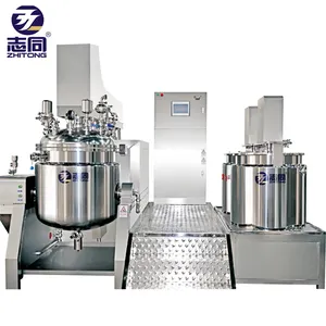 Vacuum Homogenizer ZT Vacuum Homogenizing Emulsifier Mixing Tank Machine