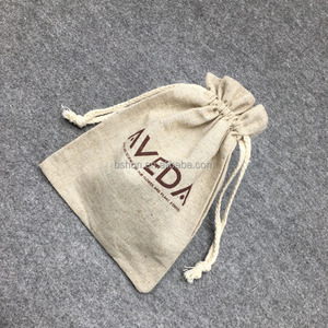 Bolsa de arpillera con cordón, con volantes, duradera, saludable, tamaño personalizable y logotipo - Product Image 3